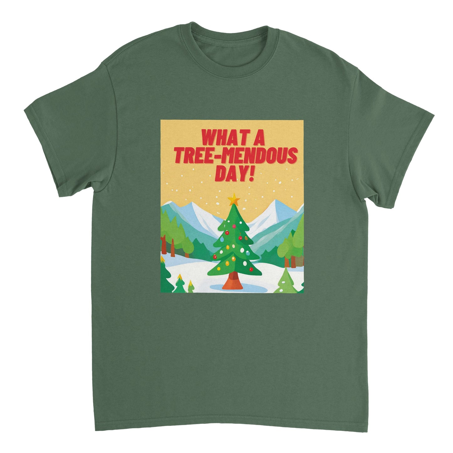 What a tree-mendous day!